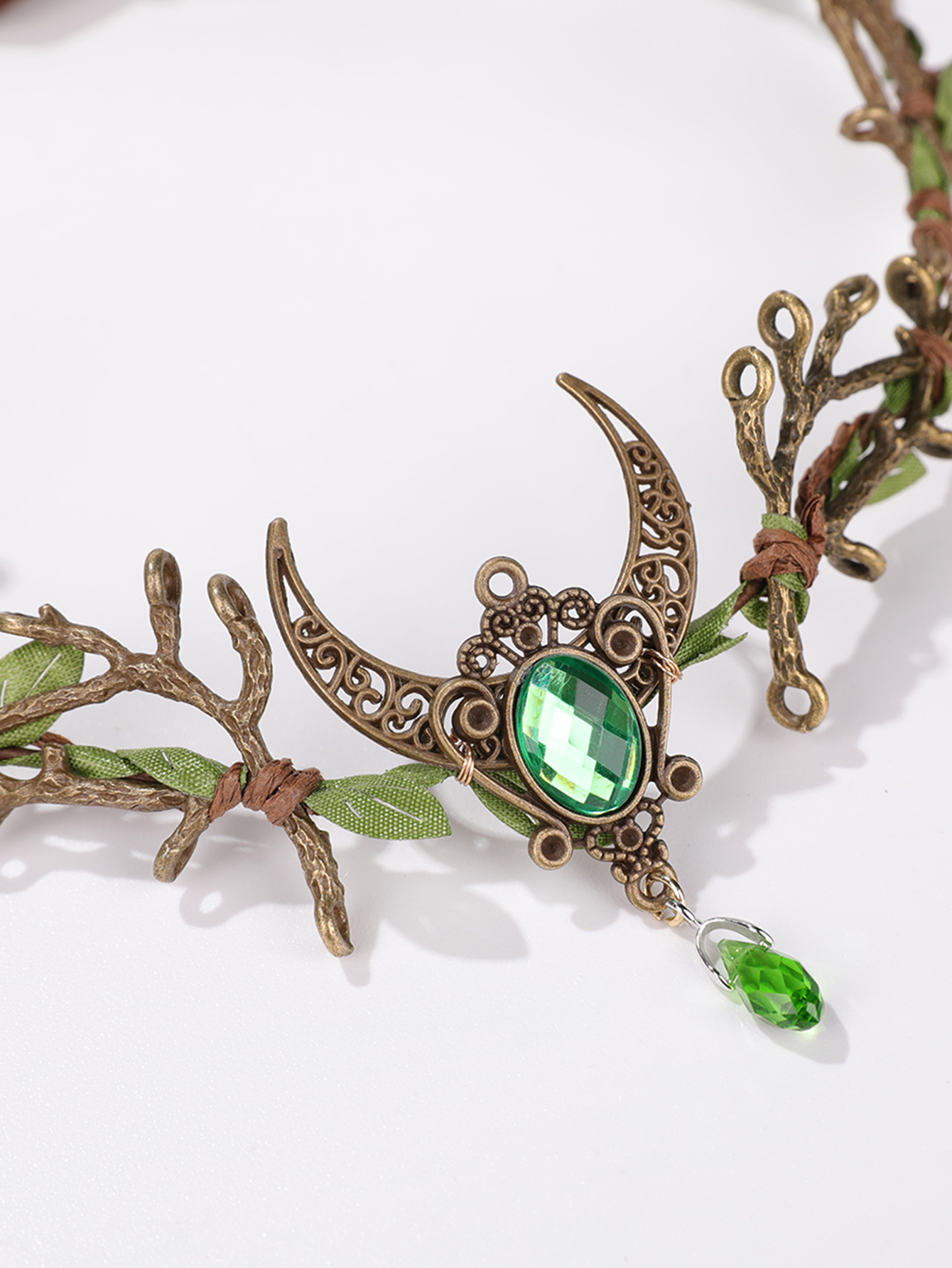 Women Fashion Photoshoot - Fantasy Forest Fairy Moon Accessory -