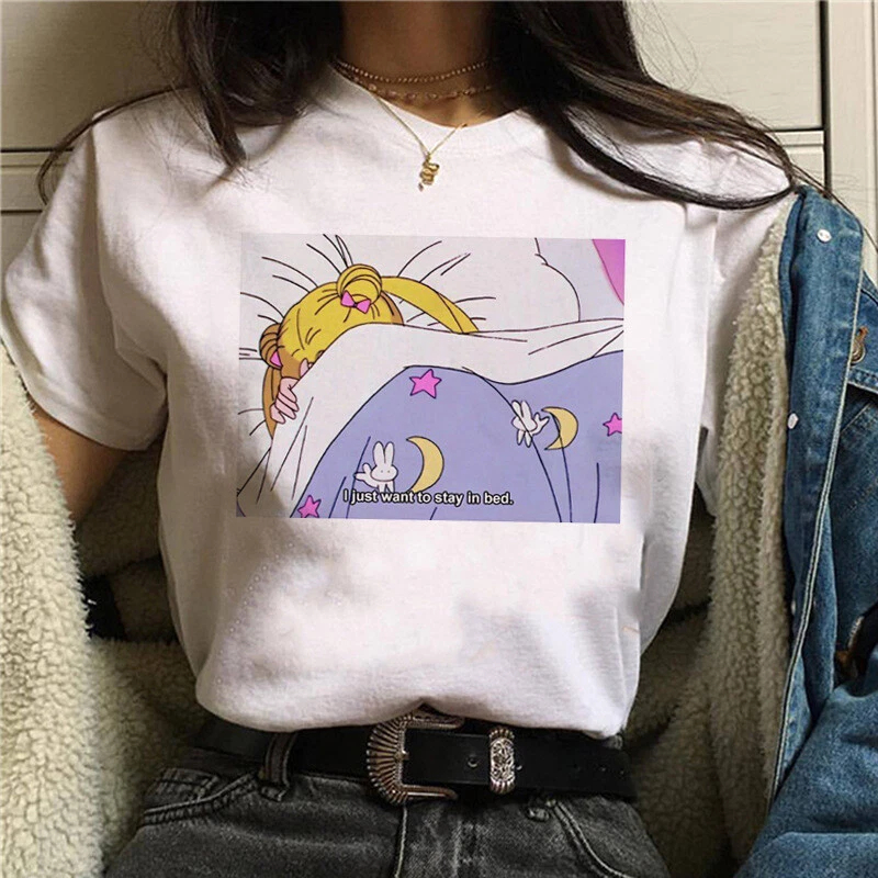 Women'S Fashion From The 90S - T Shirt 90s Anime Sailor Moon