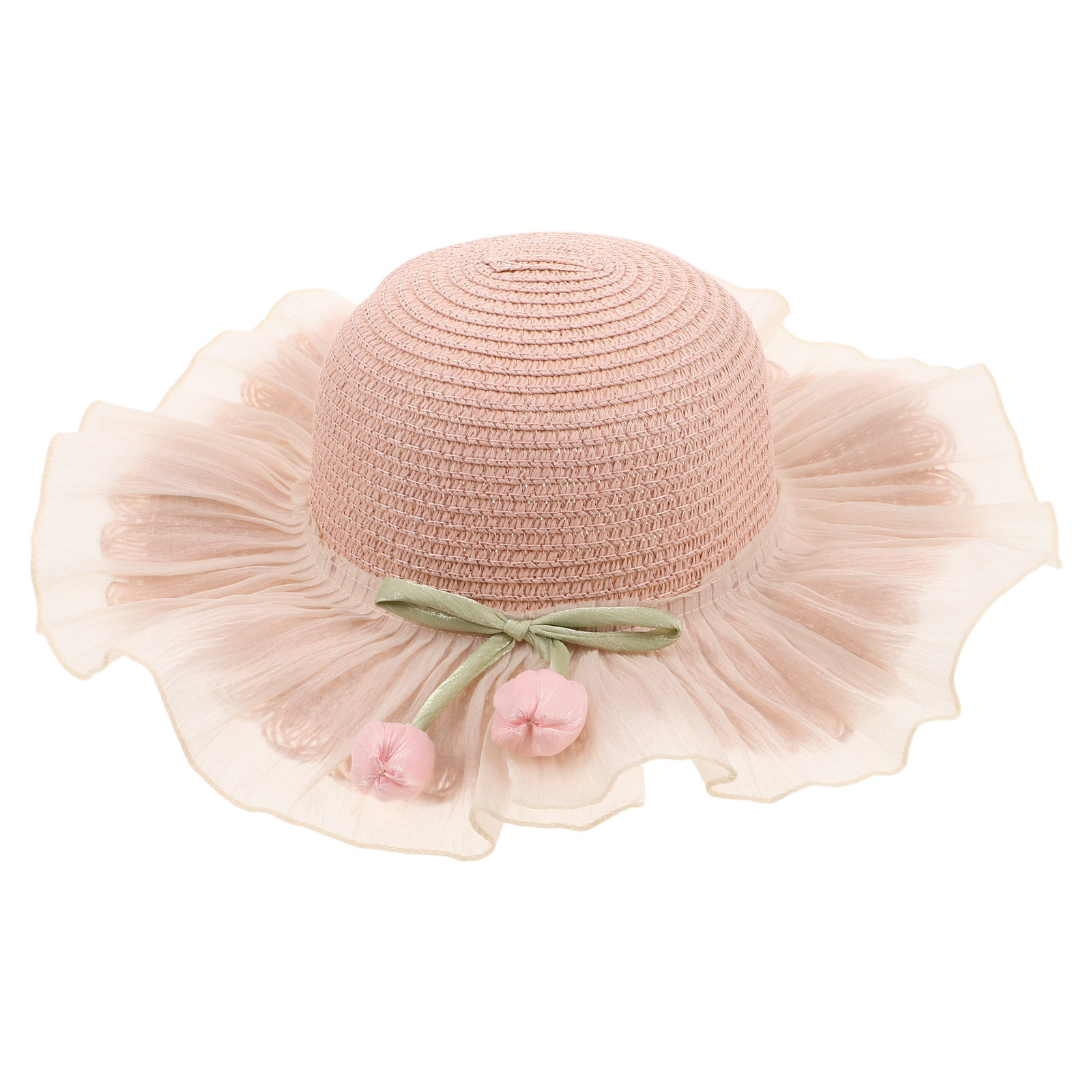 Straw Hat Summer - Girl Summer Straw Sun Hat Breathable