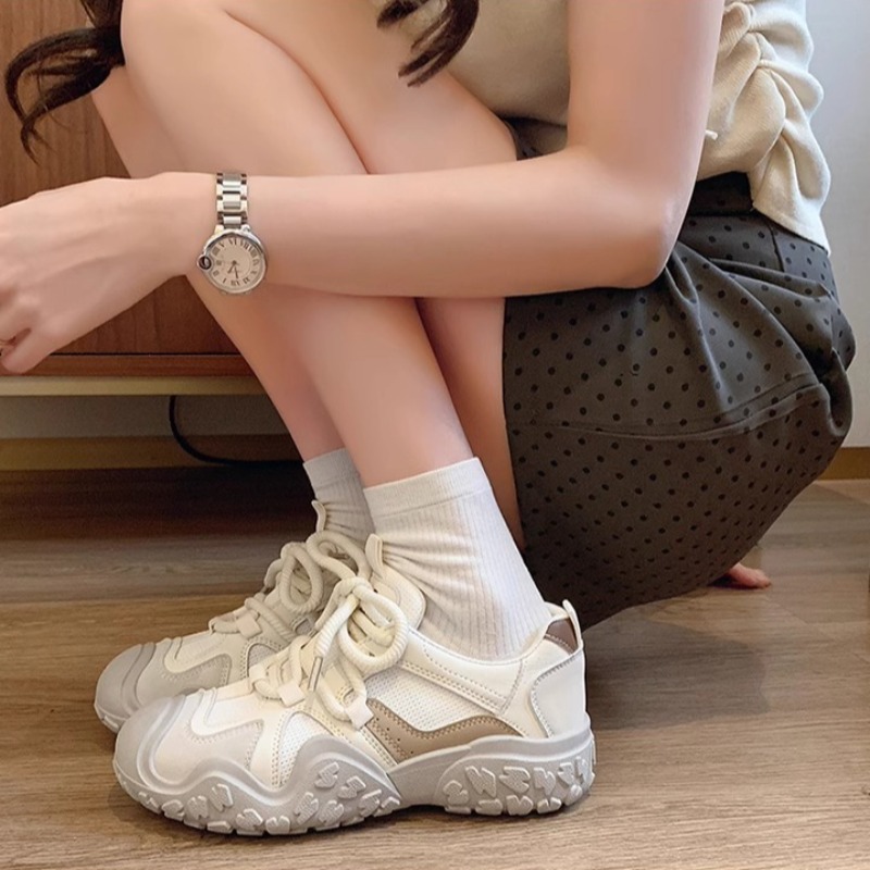 Sneakers Fashion Women - New Women's Platform White Casual Sneakers