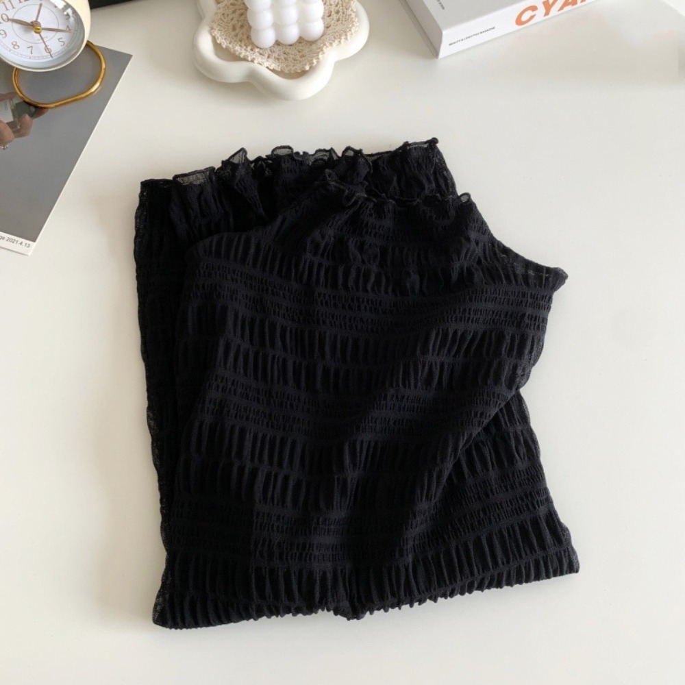 Women'S Fashion - Fashionable Thin Lace Tops Lace Base