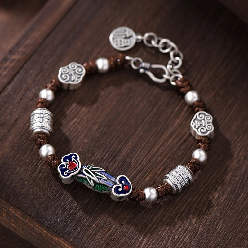 Women Fashion Style - New Enamel Ruyi Bracelet for Women