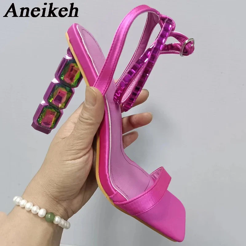 Aneikeh Square Head Crystal Di - Women'S Fashion Underwear incelemesi ve fiyatı
