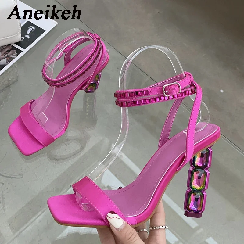 Aneikeh Square Head Crystal Di - Women'S Fashion Underwear incelemesi ve fiyatı