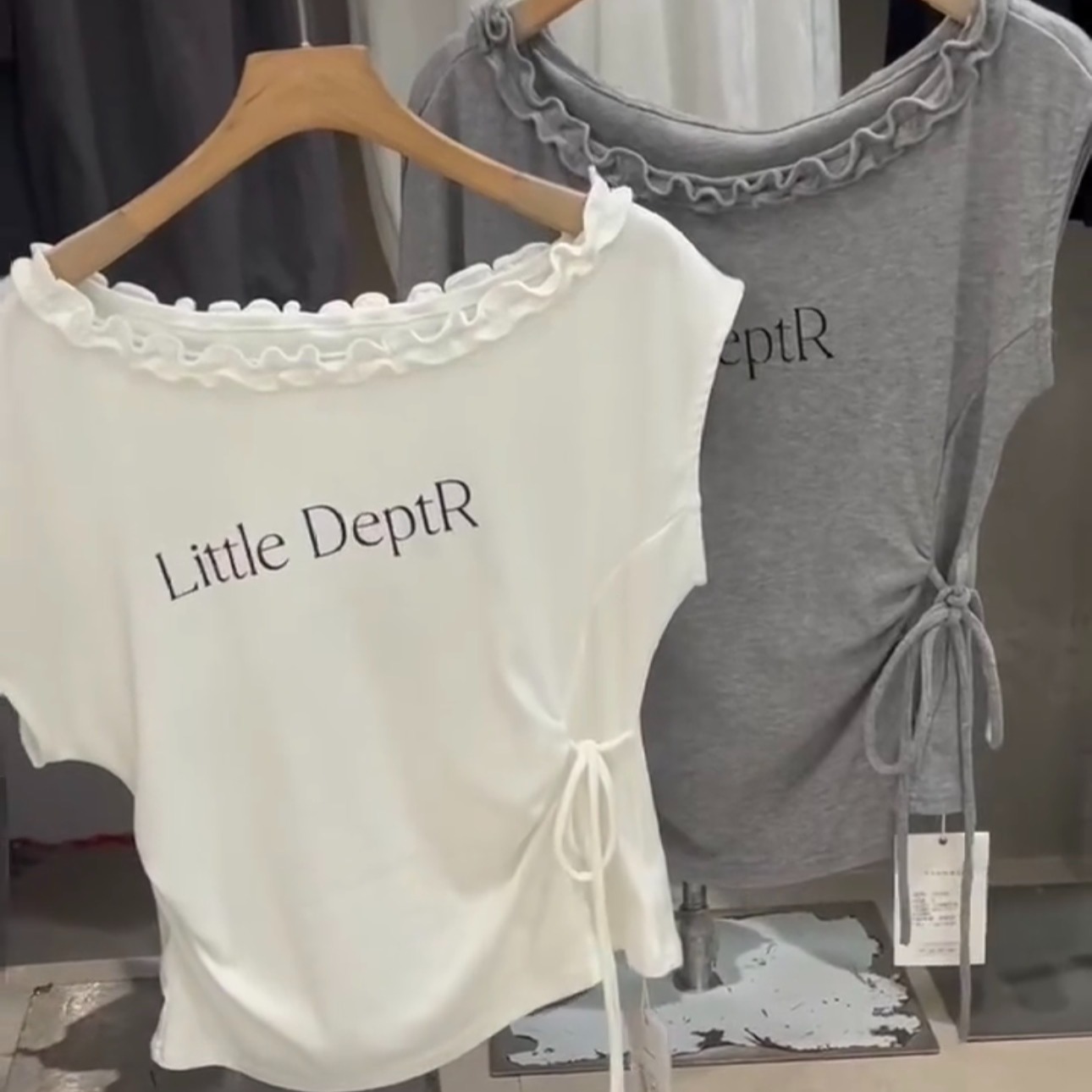 Unique Lace Trim Asymmetrical  - Asymmetric Top Women incelemesi ve fiyatı