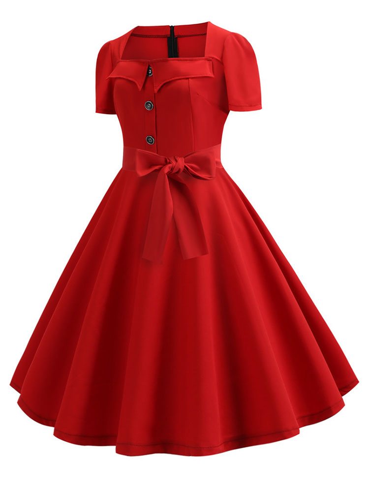 Women Summer Dress Elegant Ret - Women'S Fashion Of The 60S incelemesi ve fiyatı