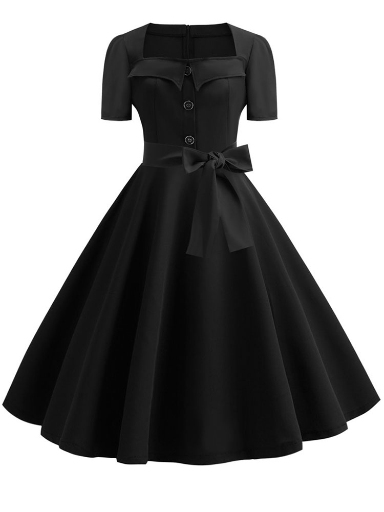 Women Summer Dress Elegant Ret - Women'S Fashion Of The 60S incelemesi ve fiyatı