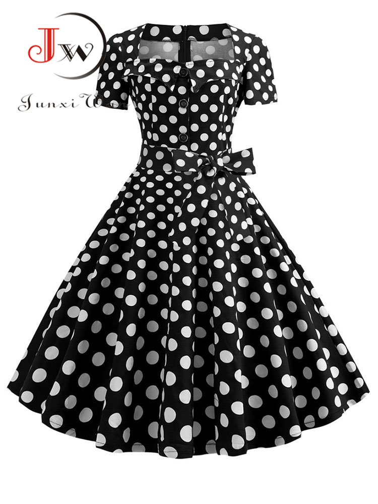 Women Summer Dress Elegant Ret - Women'S Fashion Of The 60S incelemesi ve fiyatı
