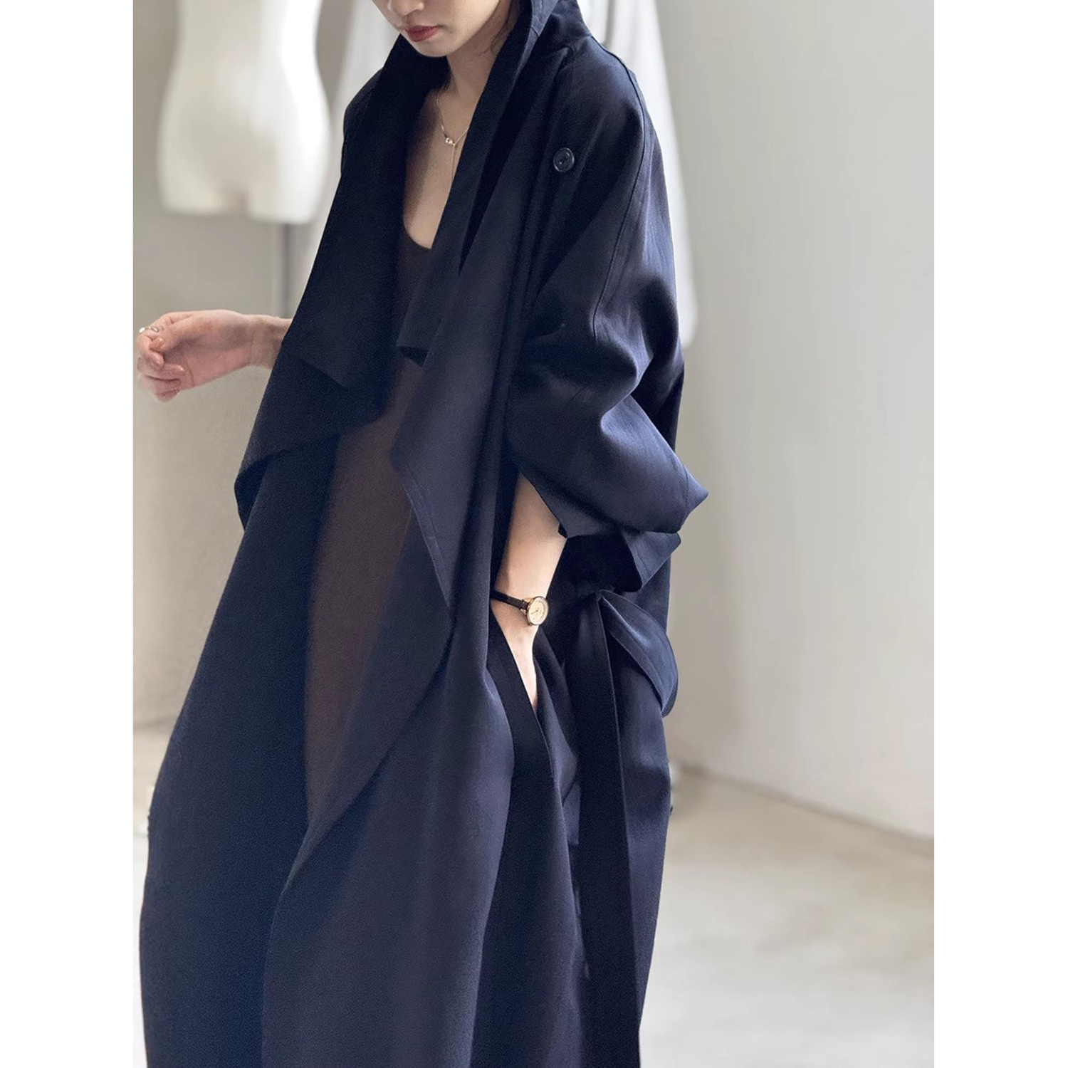 Allingentle Women's Long Coat  - Women'S Fashion Jackets incelemesi ve fiyatı