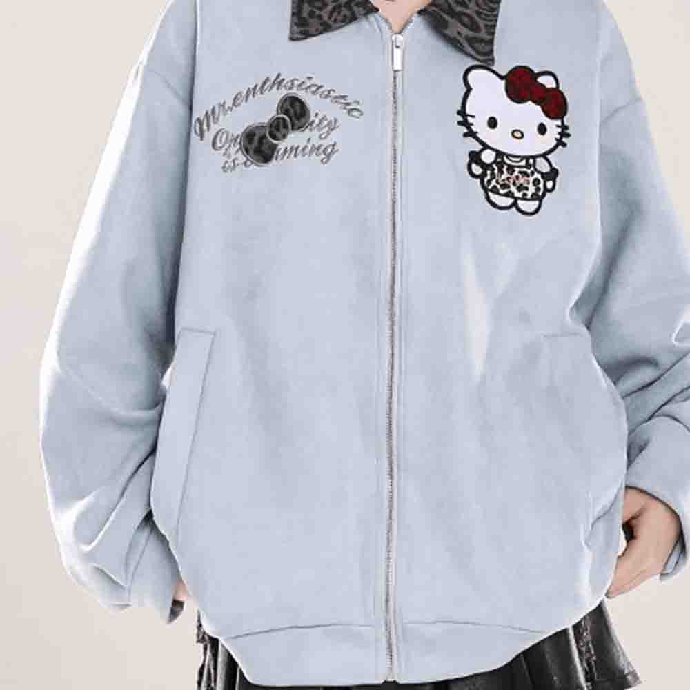 Sanrio Hello Kitties Y2K Print - Women'S Fashion Jackets incelemesi ve fiyatı