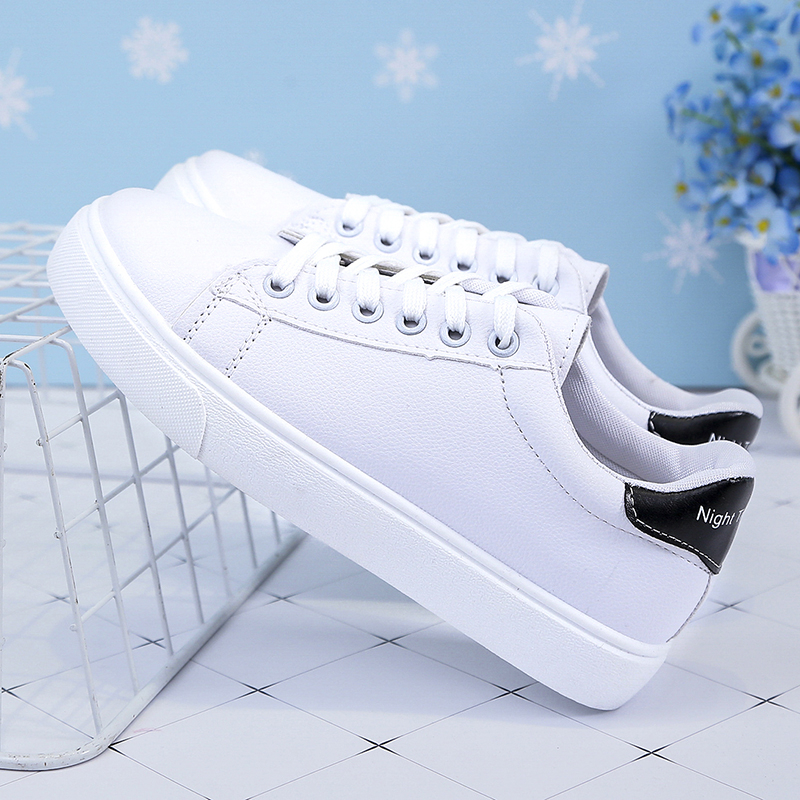 Women's Vulcanize Shoes PU Lea - Sneakers Fashion Women incelemesi ve fiyatı