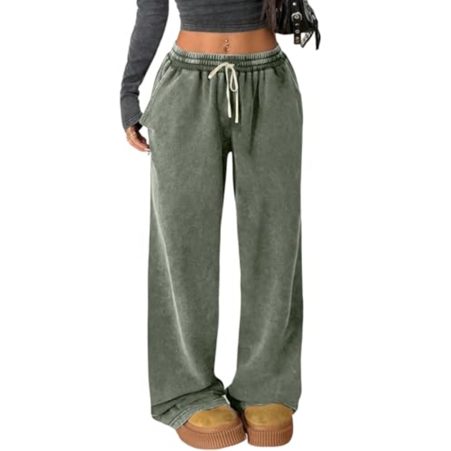 Gihuo Womens Baggy Sweatpants  - Wide Leg Palazzo Pants incelemesi ve fiyatı