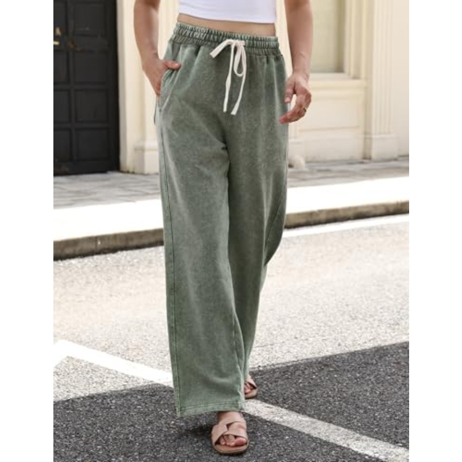 Gihuo Womens Baggy Sweatpants  - Wide Leg Palazzo Pants incelemesi ve fiyatı