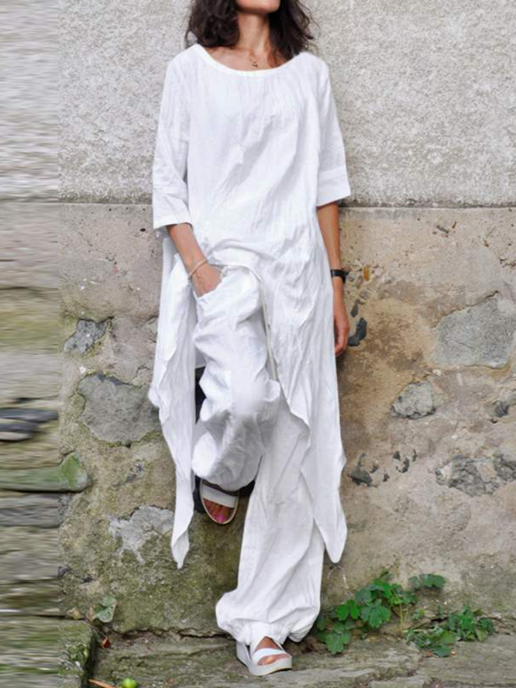 2024 Summer New Fashion Casual - Wide Leg Palazzo Pants incelemesi ve fiyatı