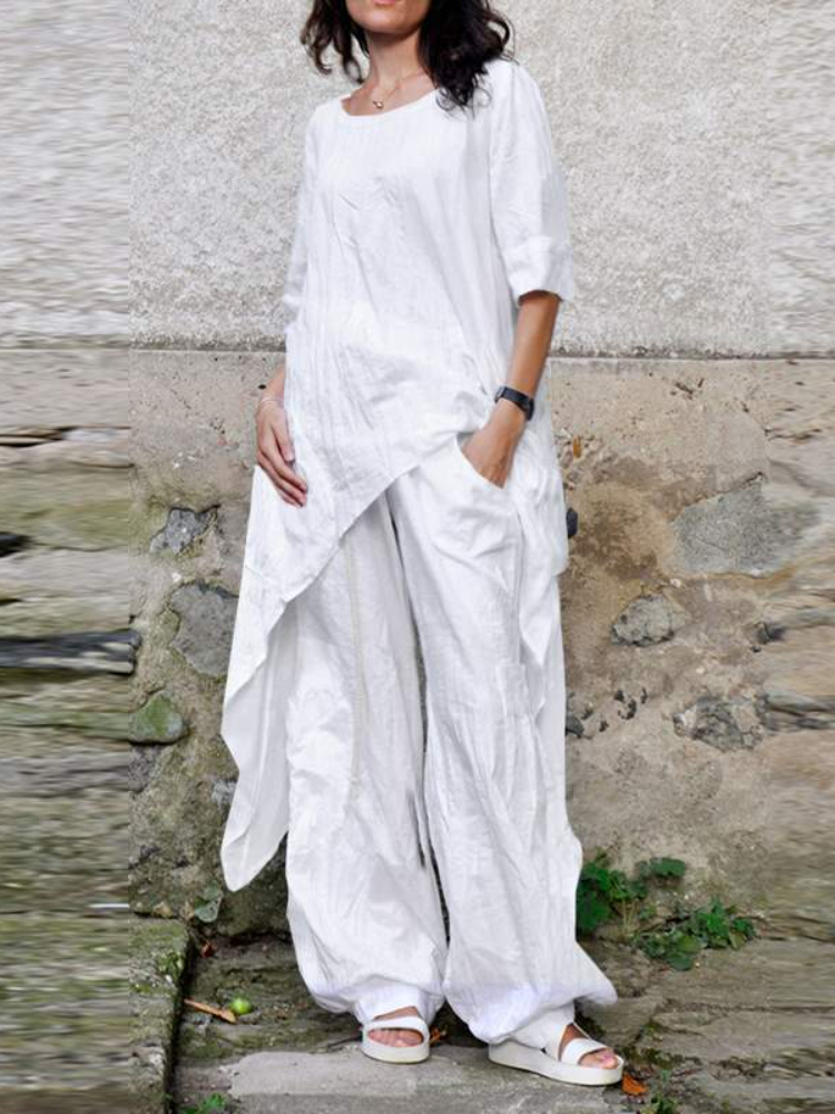 2024 Summer New Fashion Casual - Wide Leg Palazzo Pants incelemesi ve fiyatı
