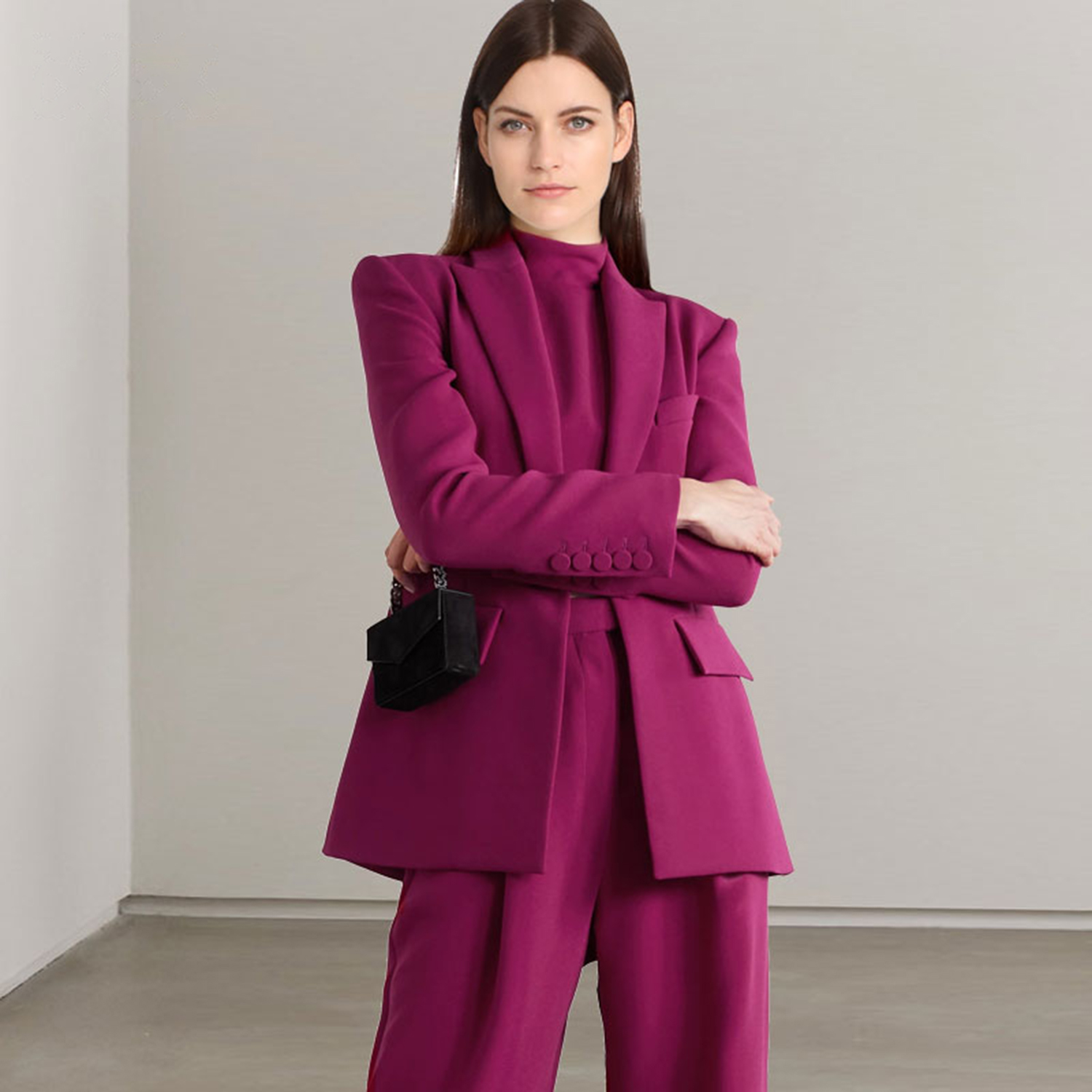 Allingentle Red Lapel Women's  - Women'S Fashion Jackets incelemesi ve fiyatı