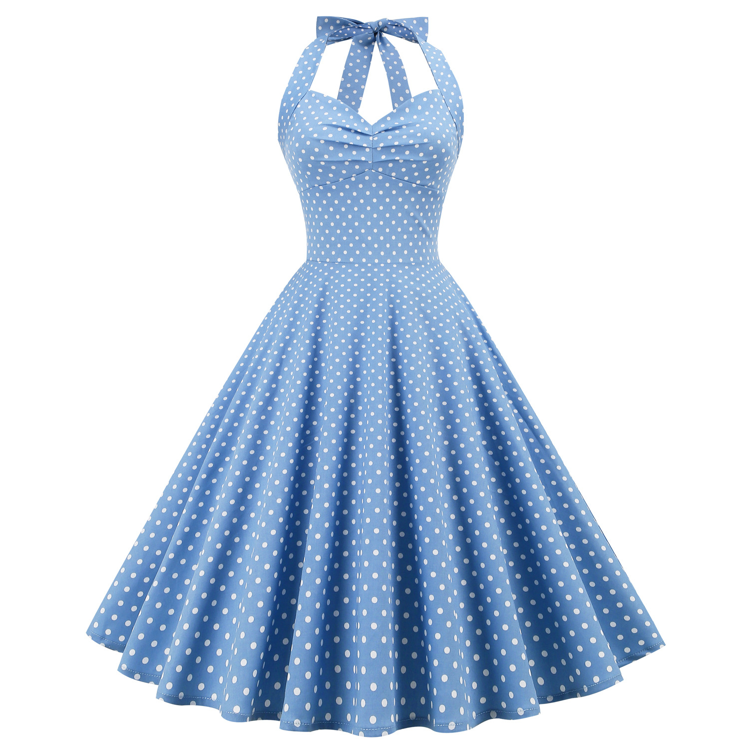Polka Dot Hepburn Style 50s 60 - Women'S Fashion Of The 60S incelemesi ve fiyatı