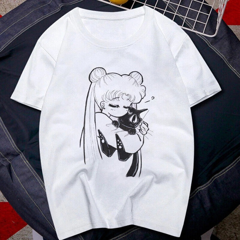 T Shirt 90s Anime Sailor Moon  - Women'S Fashion From The 90S incelemesi ve fiyatı