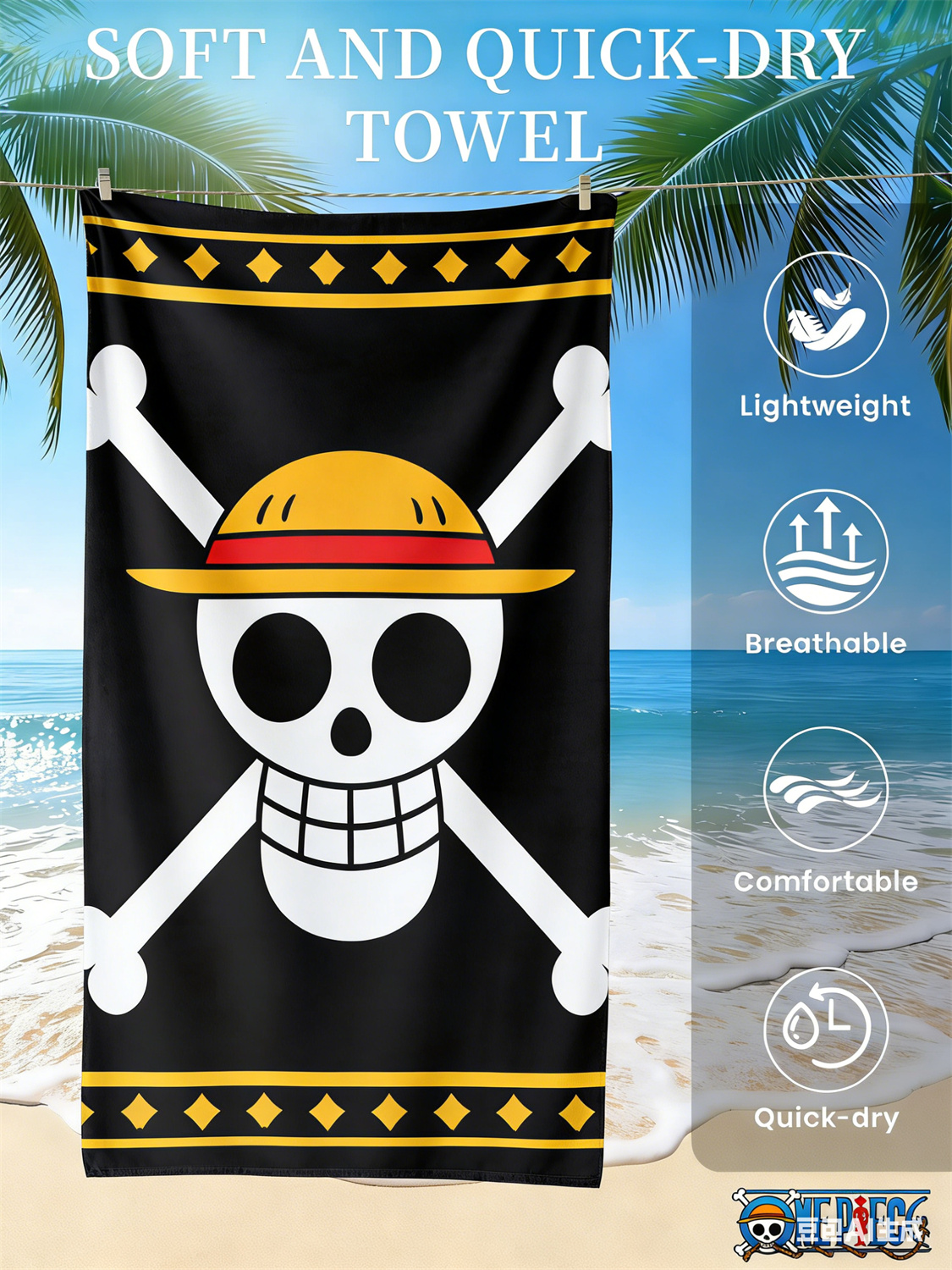 Straw Hat Pirate Skull Print Q - Straw Hat Summer incelemesi ve fiyatı