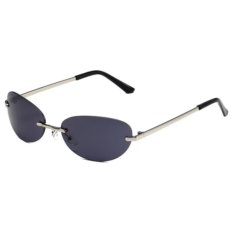 Rimless Oval Sunglasses Women  - Women'S Fashion Eyeglass Frames incelemesi ve fiyatı