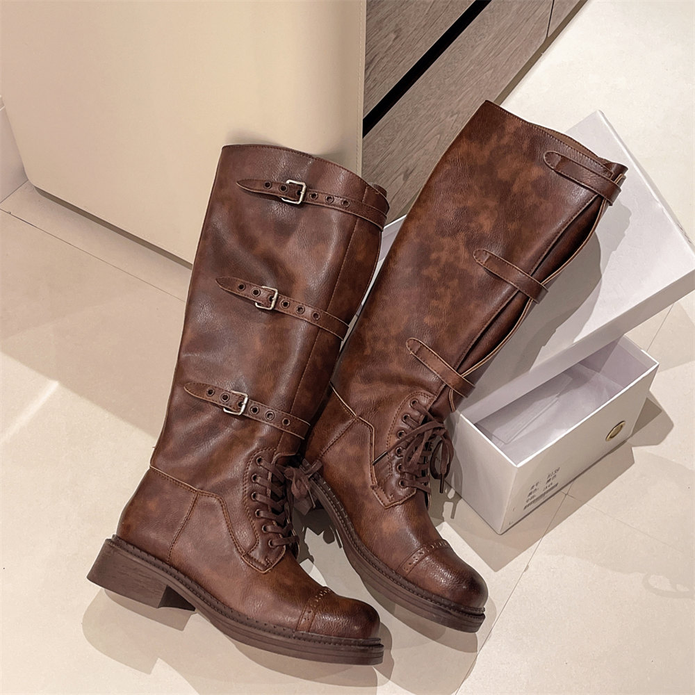 Women's Knee High Boots Vintag - Women'S Fashion Knee High Boots incelemesi ve fiyatı