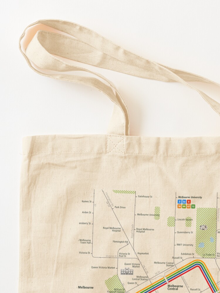 Melbourne City Rail Map Square - Women'S Fashion Melbourne incelemesi ve fiyatı