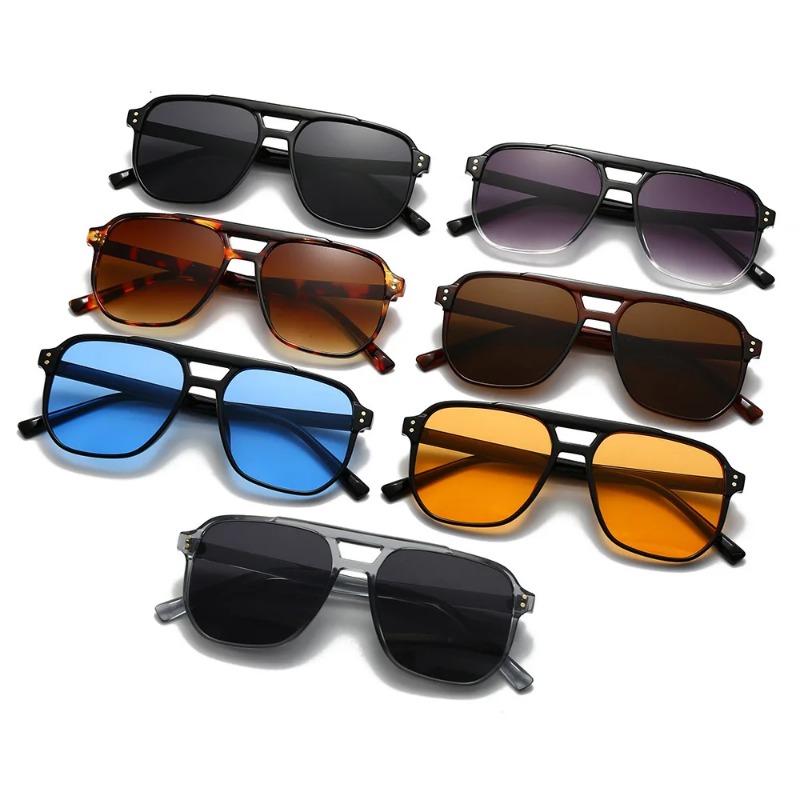 Vintage Men Women Double Bridg - Women'S Fashion Eyeglasses incelemesi ve fiyatı