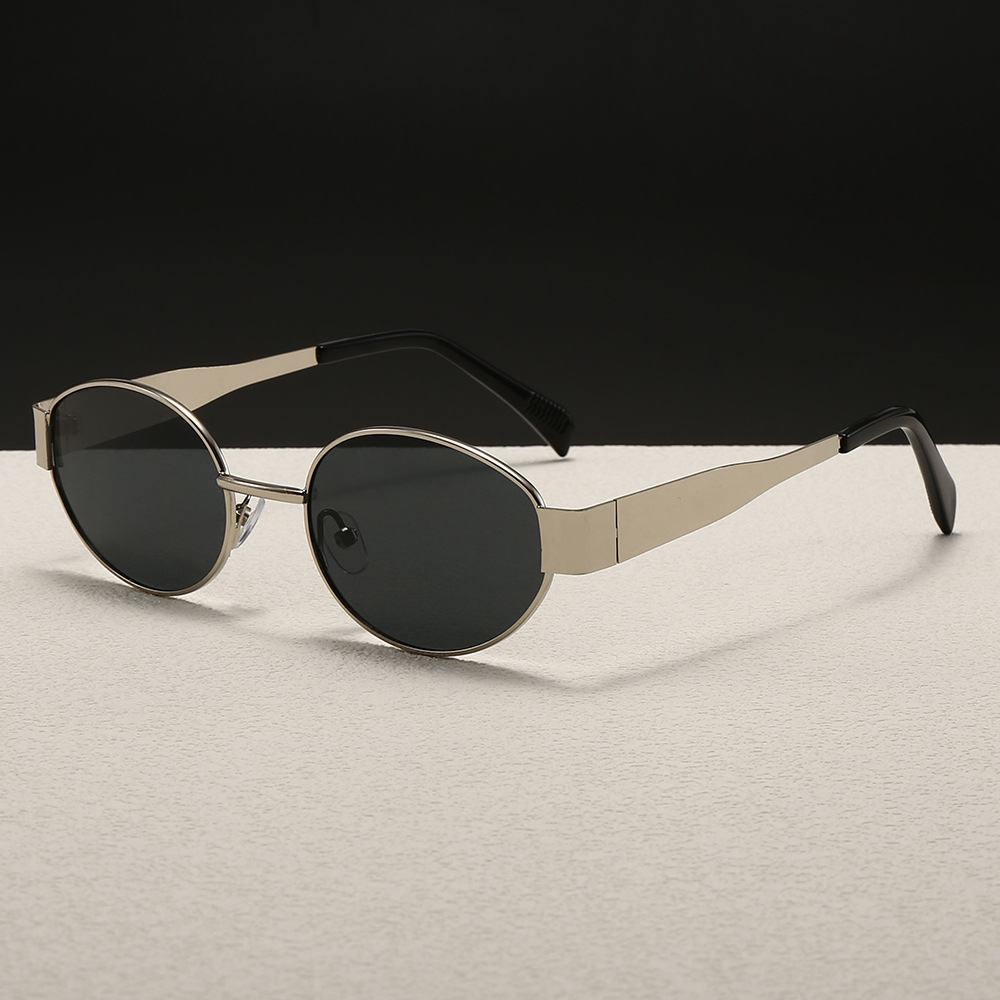 Trendy Round Frame Metal Sungl - Women'S Fashion Eyeglass Frames incelemesi ve fiyatı