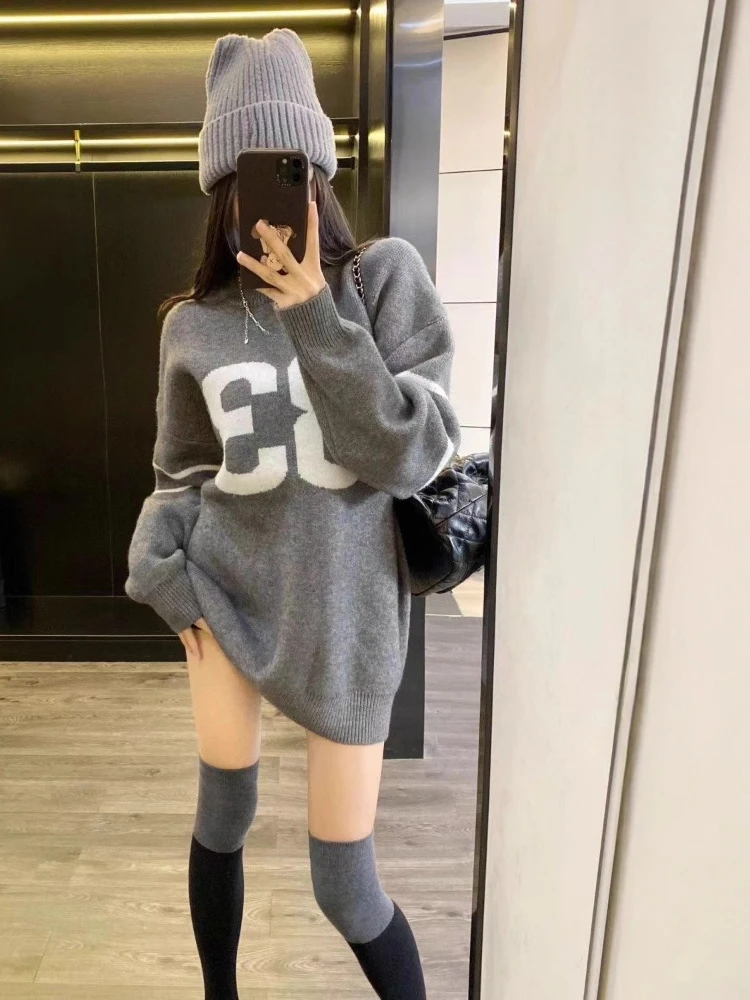 Y2K Vintage Knitted Sweater Wo - Women'S Fashion incelemesi ve fiyatı