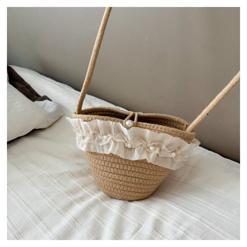 Kids Summer Straw Hat and Bag  - Straw Hat Summer incelemesi ve fiyatı