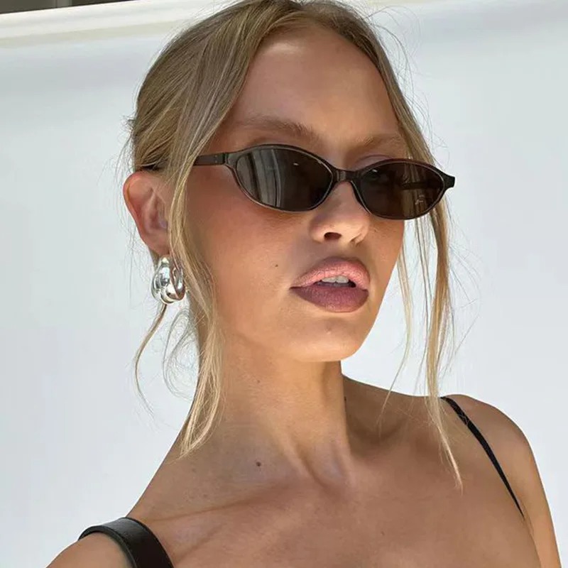 Retro Oval Frame Sunglasses Fa - Women'S Fashion Eyeglass Frames incelemesi ve fiyatı