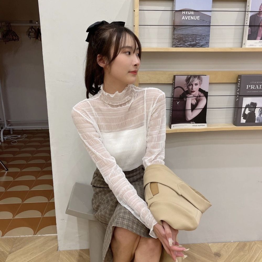 Fashionable Thin Lace Tops Lac - Women'S Fashion incelemesi ve fiyatı