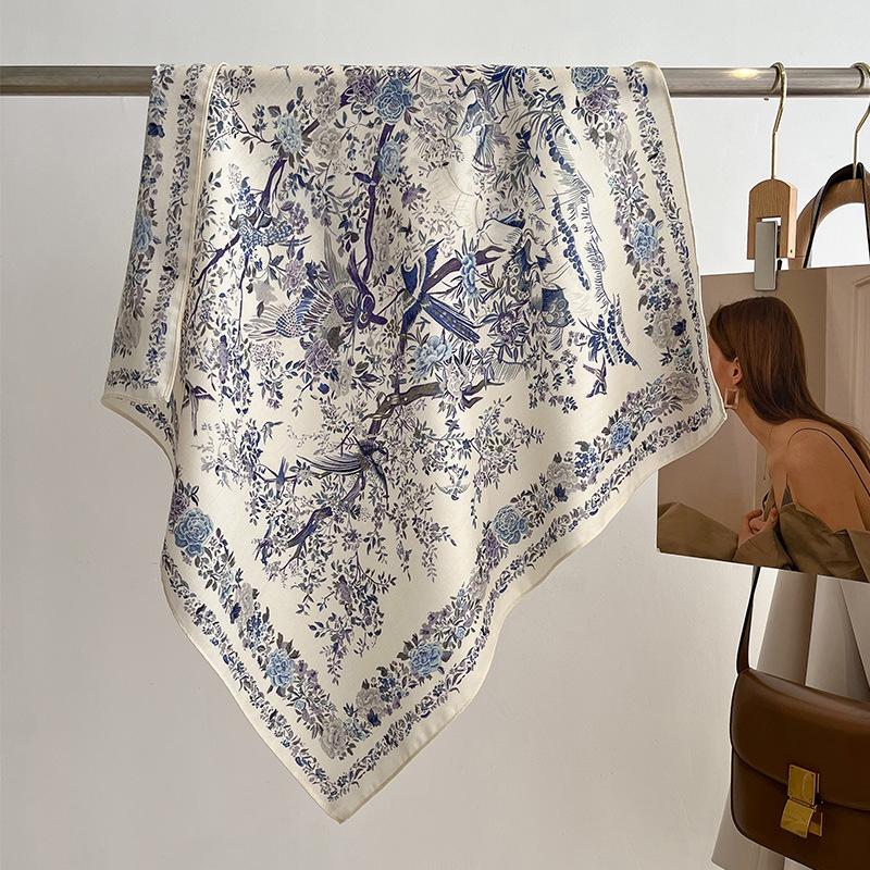 1PCS 70cm Leaf Pattern Silk Sc - Women'S Fashion Underwear incelemesi ve fiyatı
