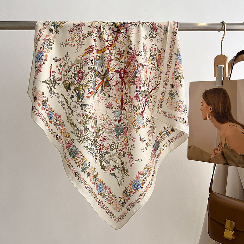 1PCS 70cm Leaf Pattern Silk Sc - Women'S Fashion Underwear incelemesi ve fiyatı