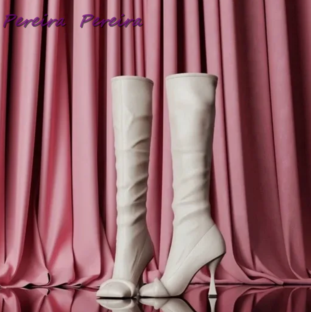 Solid Strange Style Knee-High  - Women'S Fashion Knee High Boots incelemesi ve fiyatı
