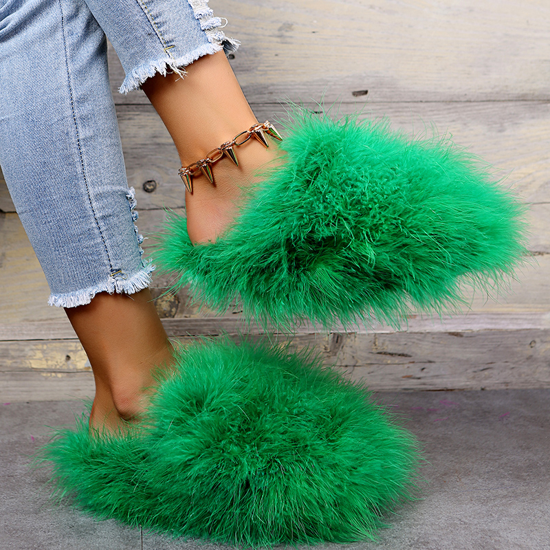 Women Luxury Fur Slippers 2025 - Women'S Fashion Summer 2025 incelemesi ve fiyatı