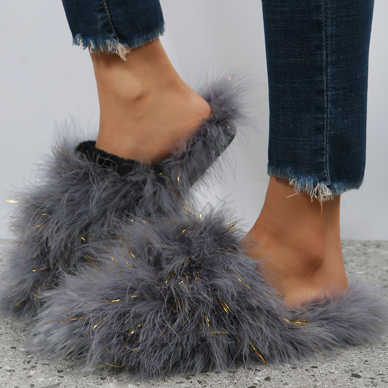 Women Luxury Fur Slippers 2025 - Women'S Fashion Summer 2025 incelemesi ve fiyatı