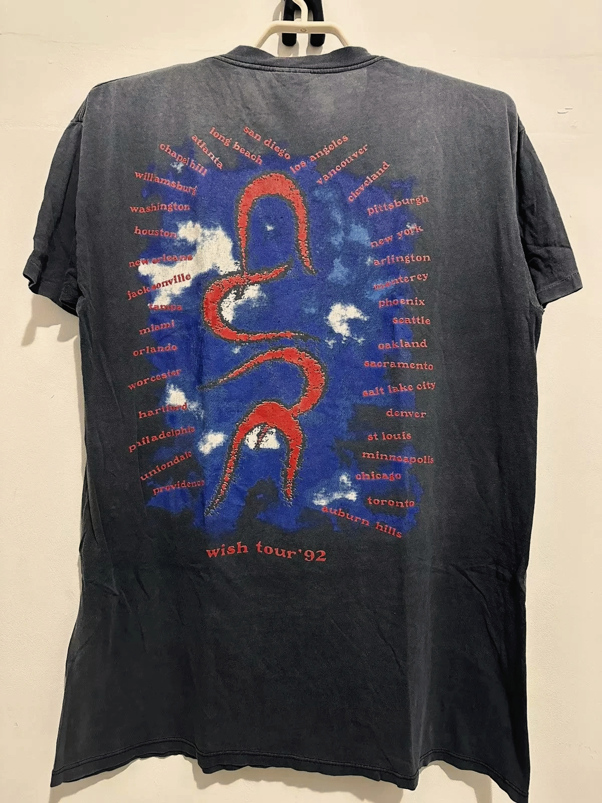 Vintage 90s The Cure Wish Tour - Women'S Fashion From The 90S incelemesi ve fiyatı