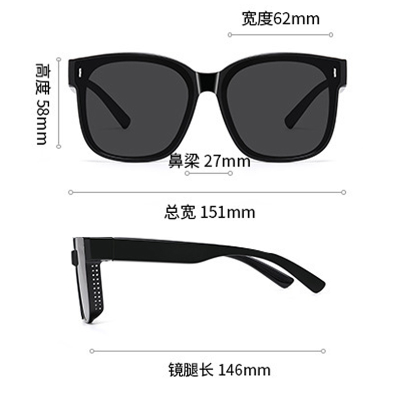 Men Women Polarized TR90 Cover - Women'S Fashion Eyeglass Frames incelemesi ve fiyatı