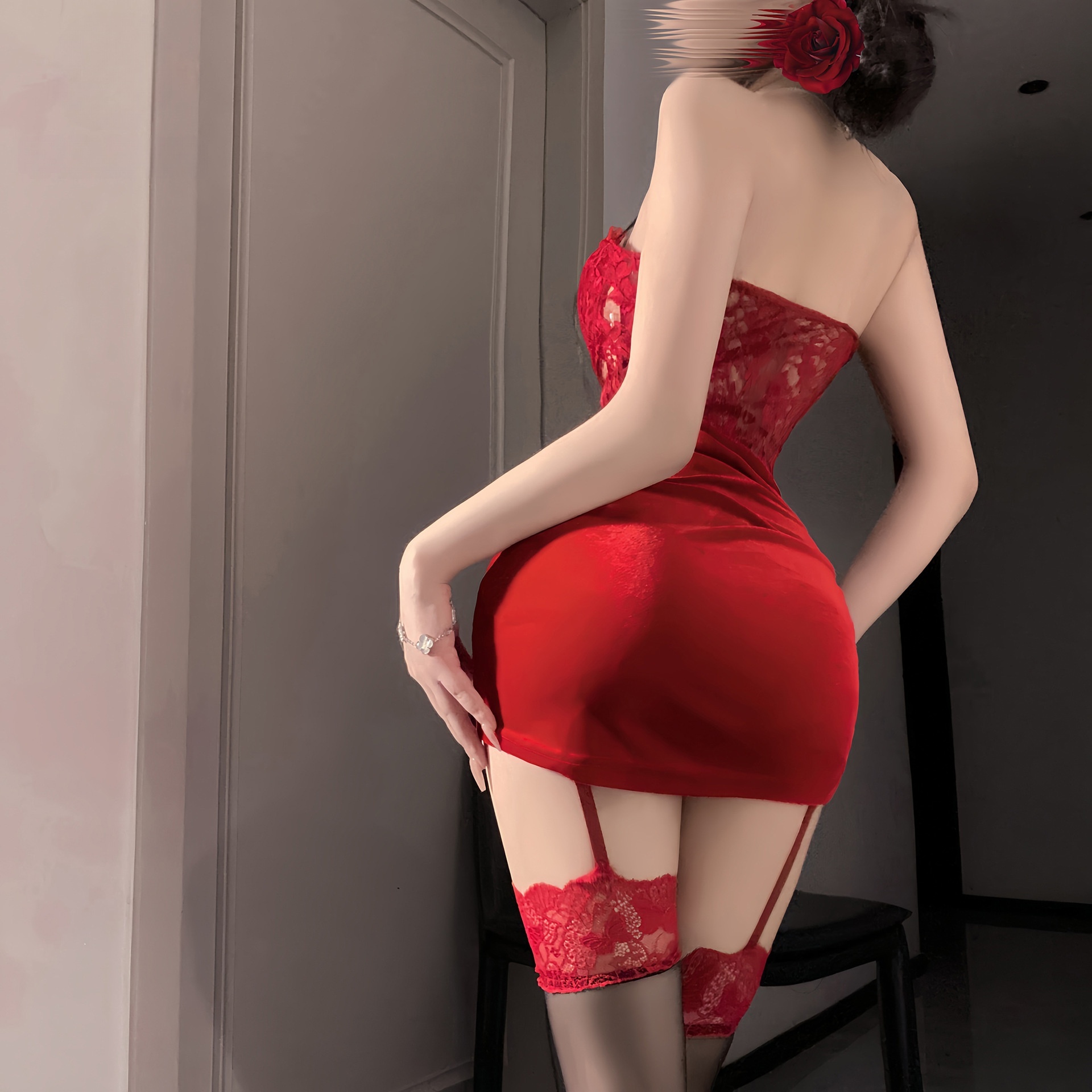 Fashionable French Gold Velvet - Women'S Fashion Underwear incelemesi ve fiyatı