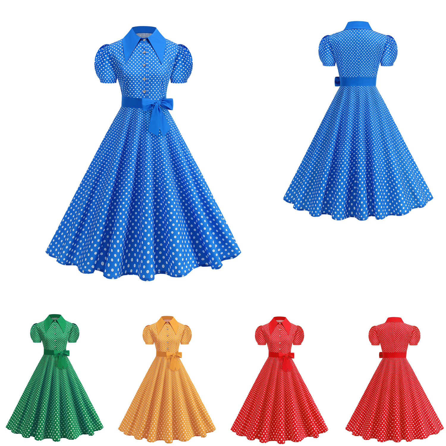 Robe Pinup Elegant 1950s 60s R - Women'S Fashion Of The 60S incelemesi ve fiyatı