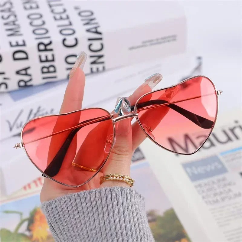 Fashion Heart Shaped Metal Sun - Women'S Fashion Eyeglasses incelemesi ve fiyatı