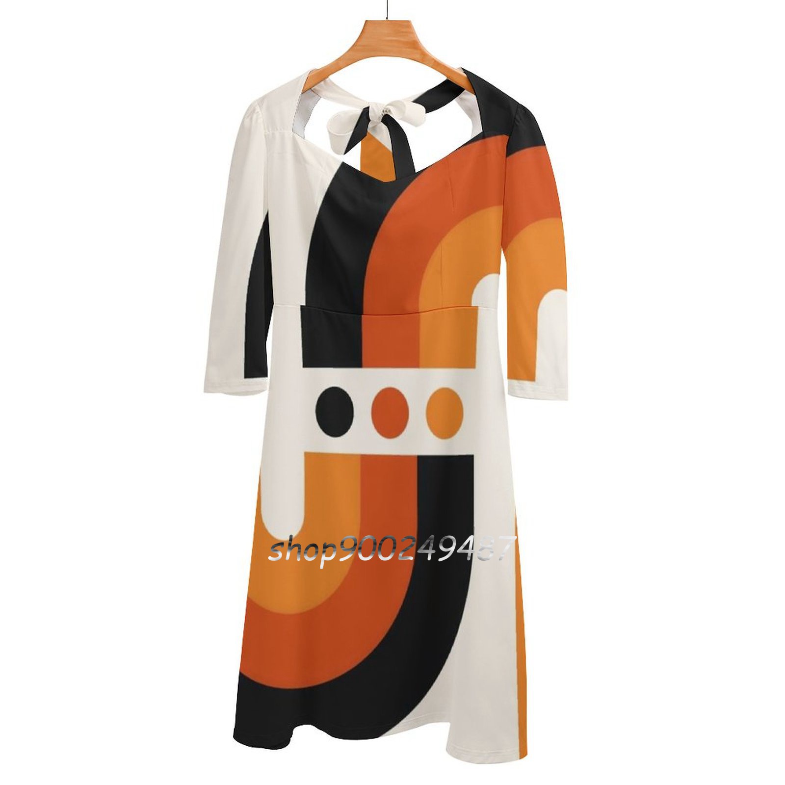 Sunset Rainbow Flare Dress Squ - Women'S Fashion Of The 60S incelemesi ve fiyatı