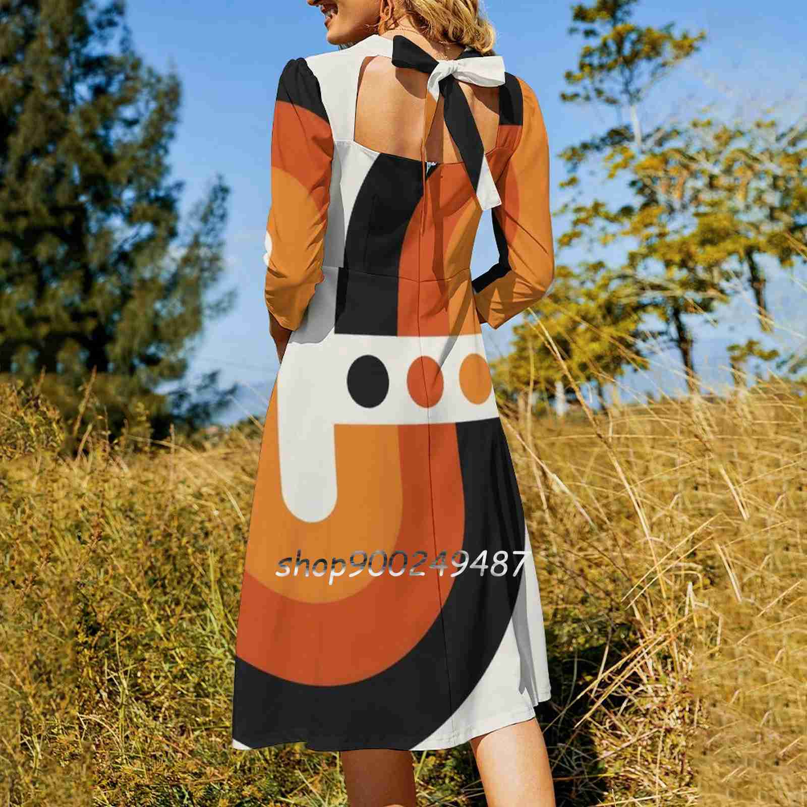 Sunset Rainbow Flare Dress Squ - Women'S Fashion Of The 60S incelemesi ve fiyatı