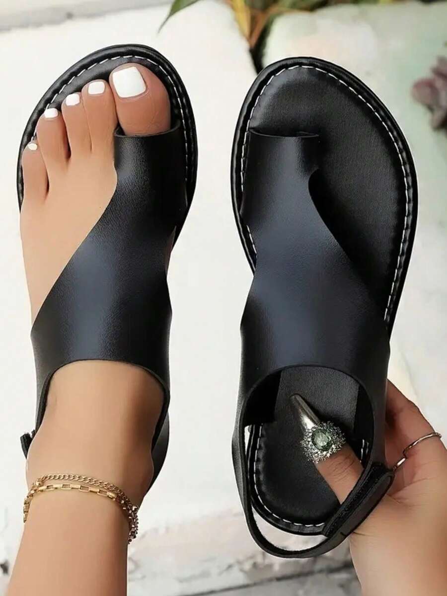Womens Flat Sandals With Toe R - Women Fashion Rings incelemesi ve fiyatı