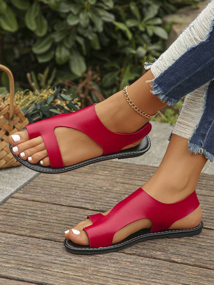 Womens Flat Sandals With Toe R - Women Fashion Rings incelemesi ve fiyatı