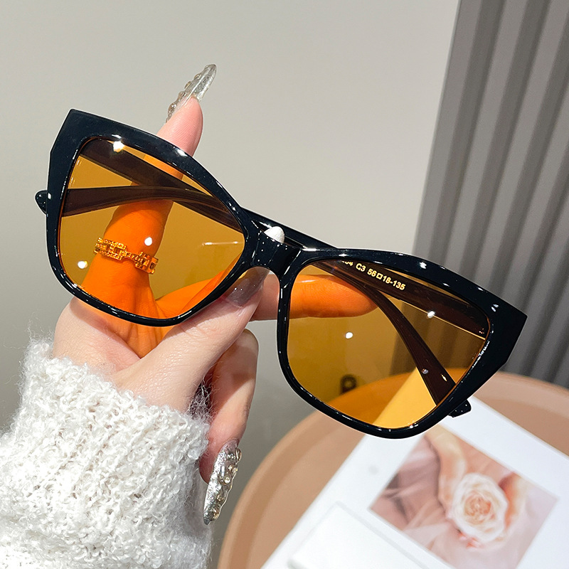 Women Color Block Cat Eye Eyeg - Women'S Fashion Eyeglass Frames incelemesi ve fiyatı
