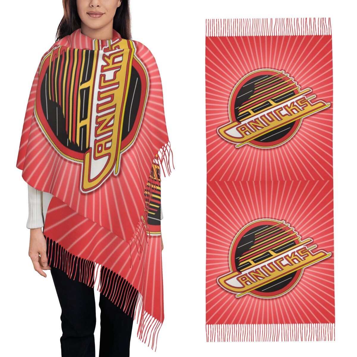 Vancouver Hockey Canucks Scarf - Women'S Fashion Vancouver incelemesi ve fiyatı
