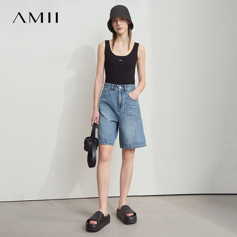 AMII Women Jeans Shorts Minima - Wide Leg Palazzo Pants incelemesi ve fiyatı