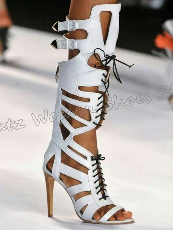 Sneaker Boot Knee High Lace-Up - Women'S Fashion Knee High Boots incelemesi ve fiyatı